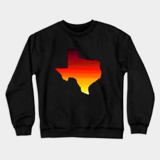 Texas Sunset Crewneck Sweatshirt